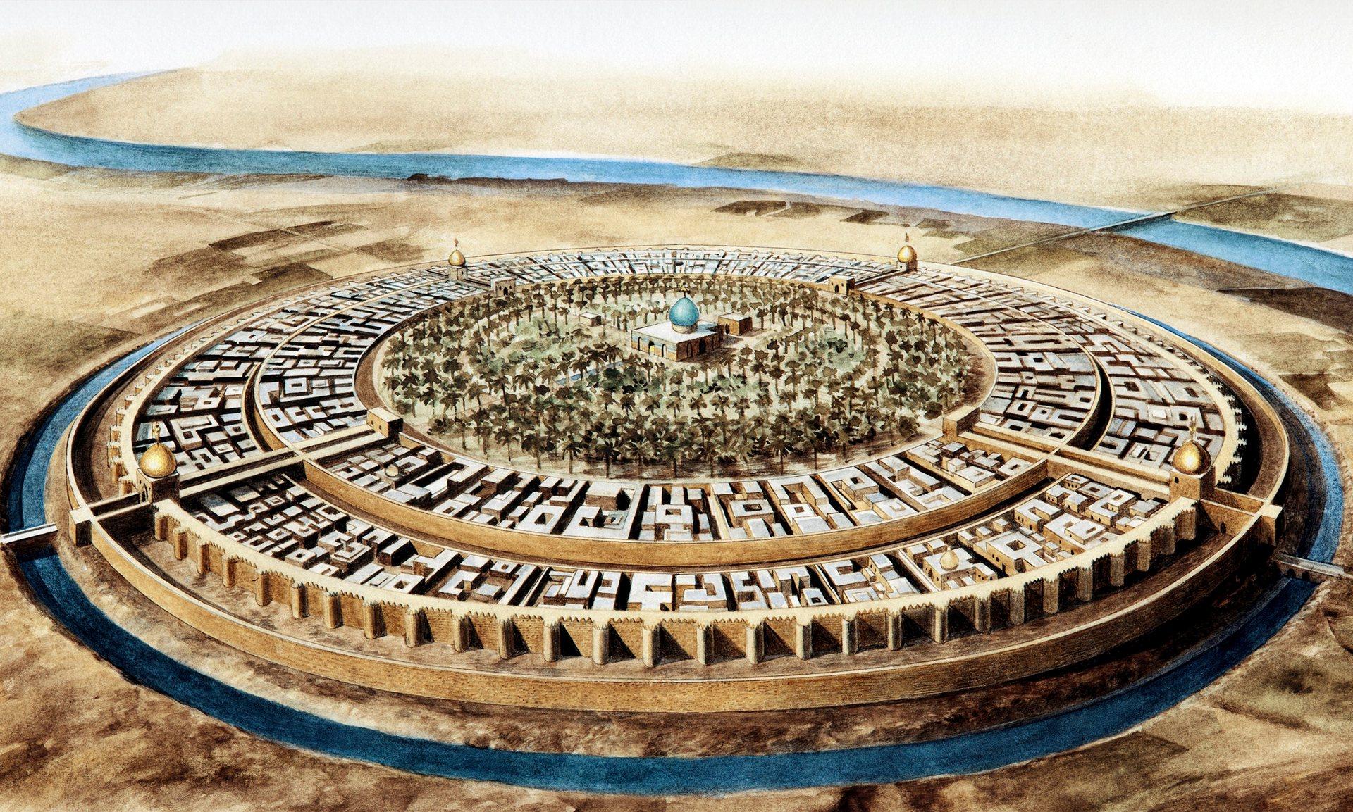 بناء مدينة بغداد