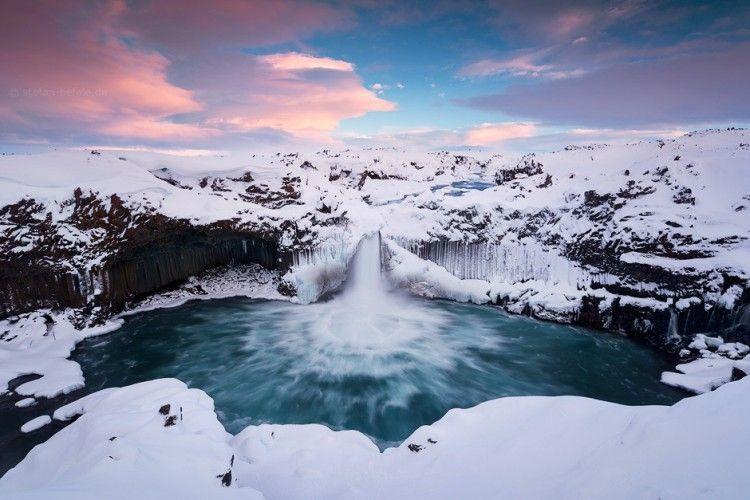 شلالات آيسلندا الجليدية 
