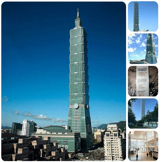 برج تايبي101 في مدينة تايبي، تايوان