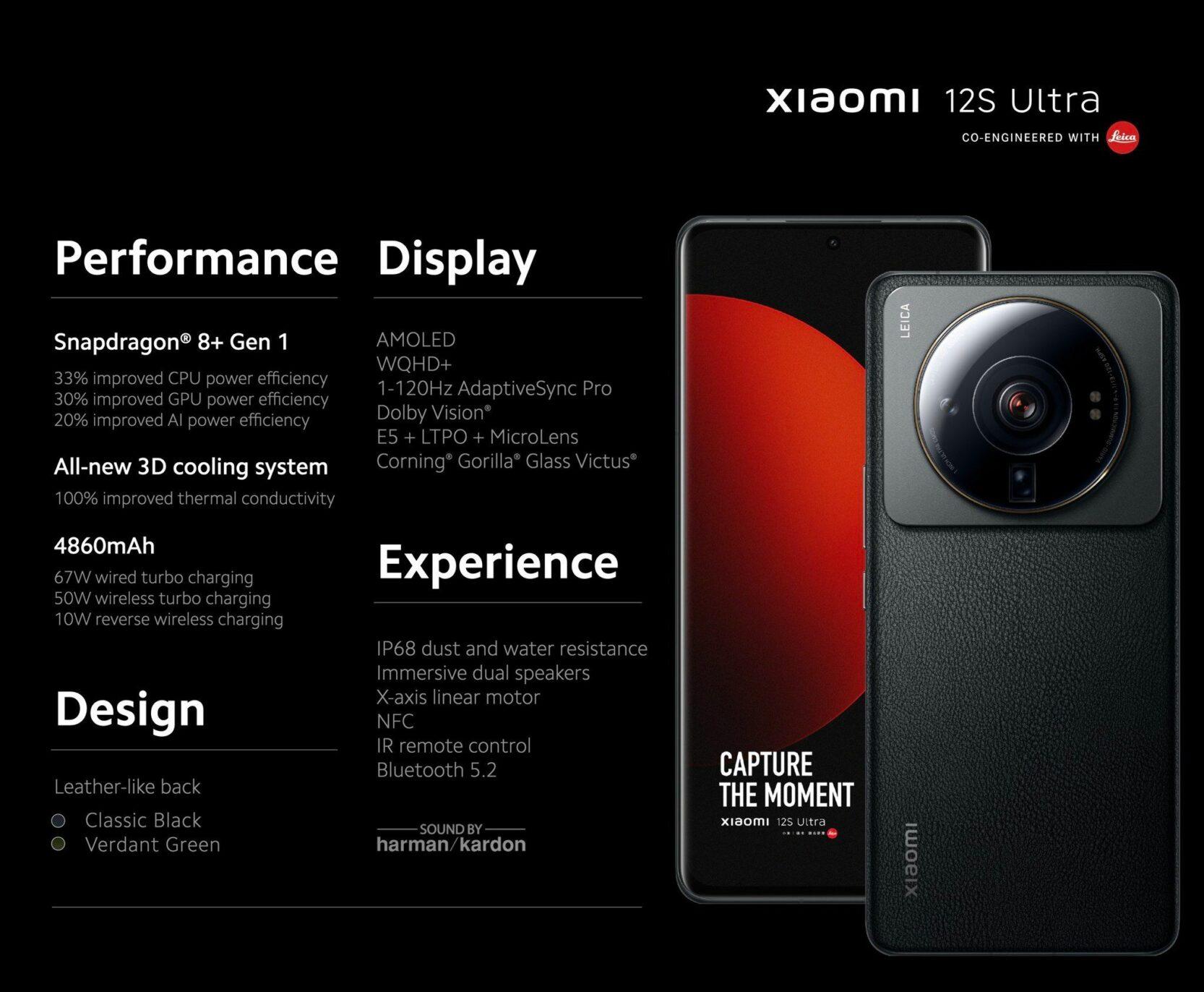 مواصفات هاتف Xiaomi 12S Ultra