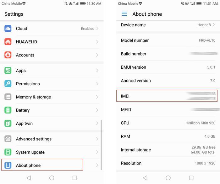 How to Use IMEI Number to Track Your Lost Android Phone k3