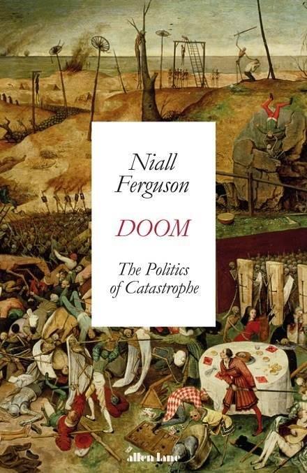 غلاف كتاب "الهلاك: سياسة التعامل مع الكارثة" بقلم نيال فيرغسون 
