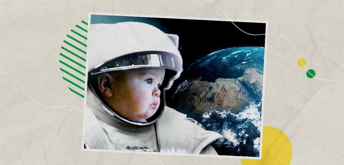 طفل الفضاء