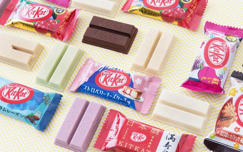 نكهات شوكولاتة كيت كات في اليابان