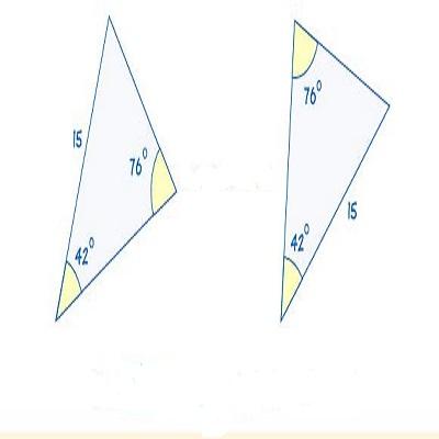حالات تطابق المثلثات
