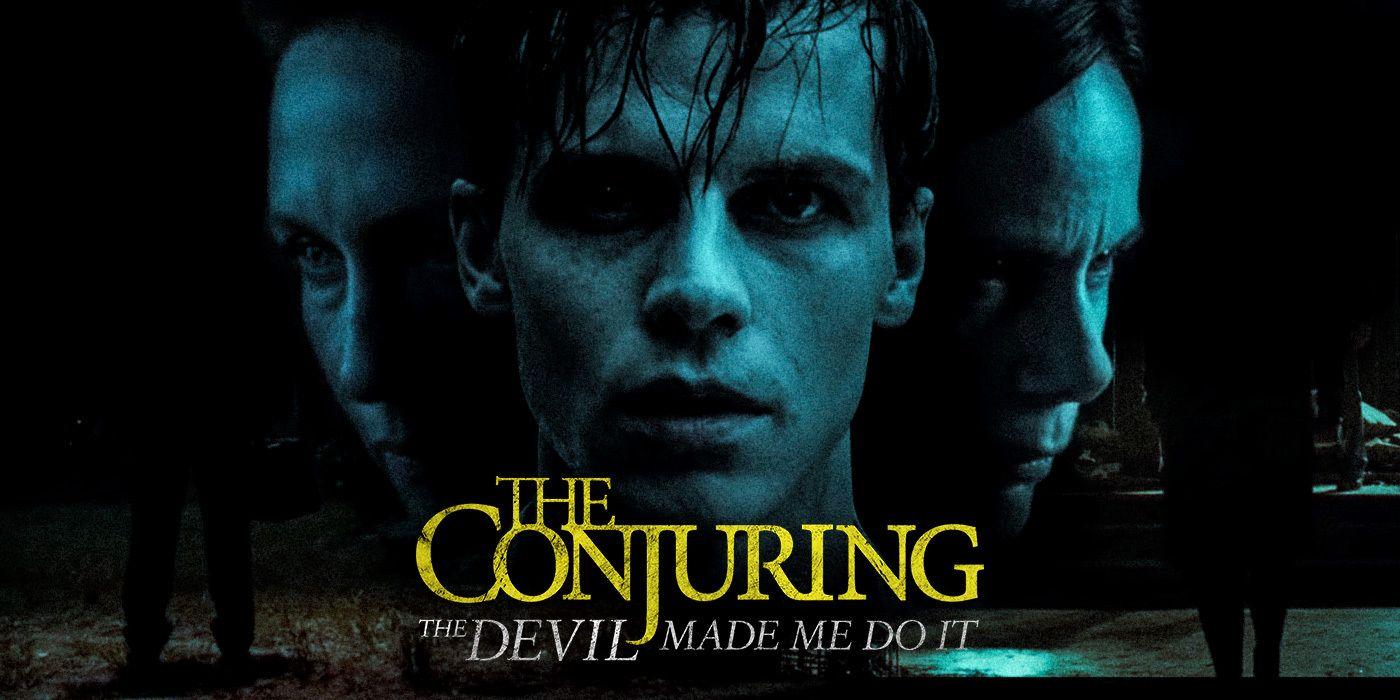 صورة تجمع ثلاث أبطال فيلم " The conjuring3: The Devil Made me do it