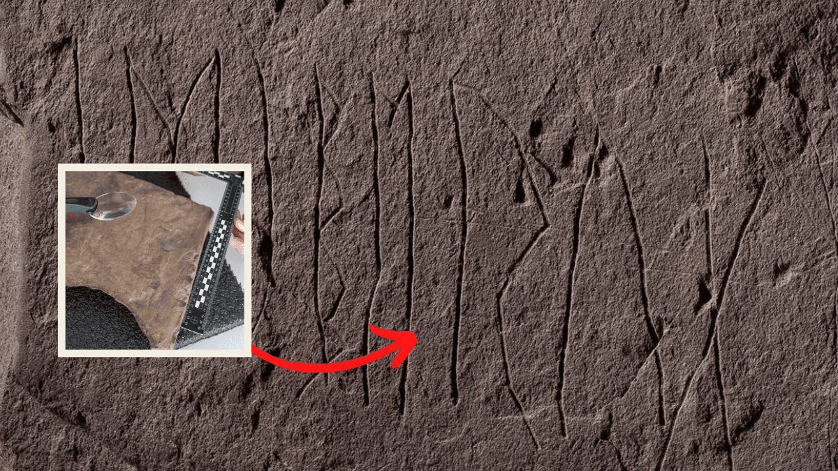 اكتشاف أقدم حجر بالحروف الرونية في العالم يعود للعصر الحديدي