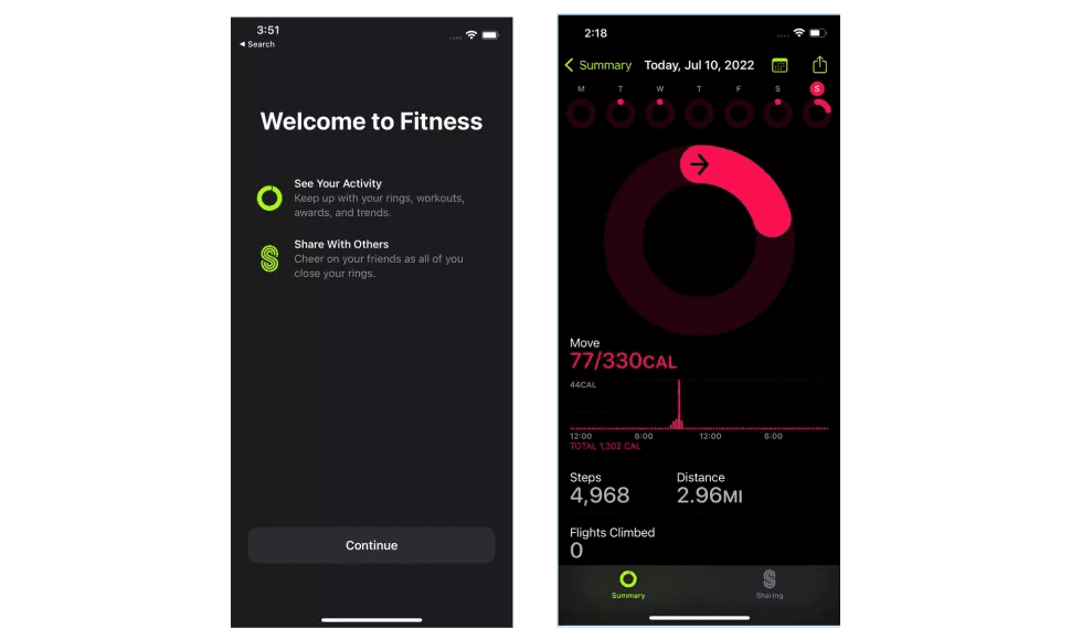 إتاحة تطبيق Fitness لجميع المستخدمين