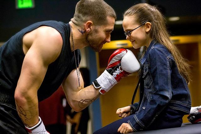 فيلم Southpaw - مع الطفلة