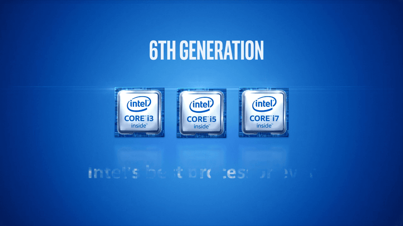 معالجات الجيل السادس من Intel