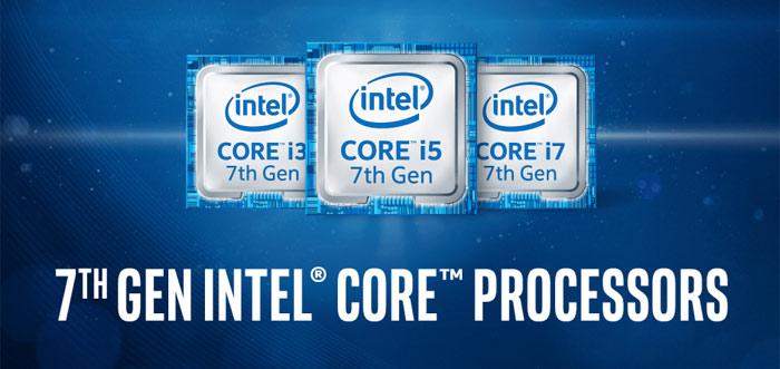 معالجات الجيل السابع من Intel
