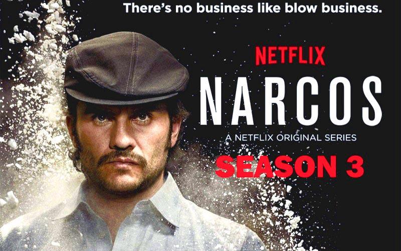 Narcos -Season 3 بوستر