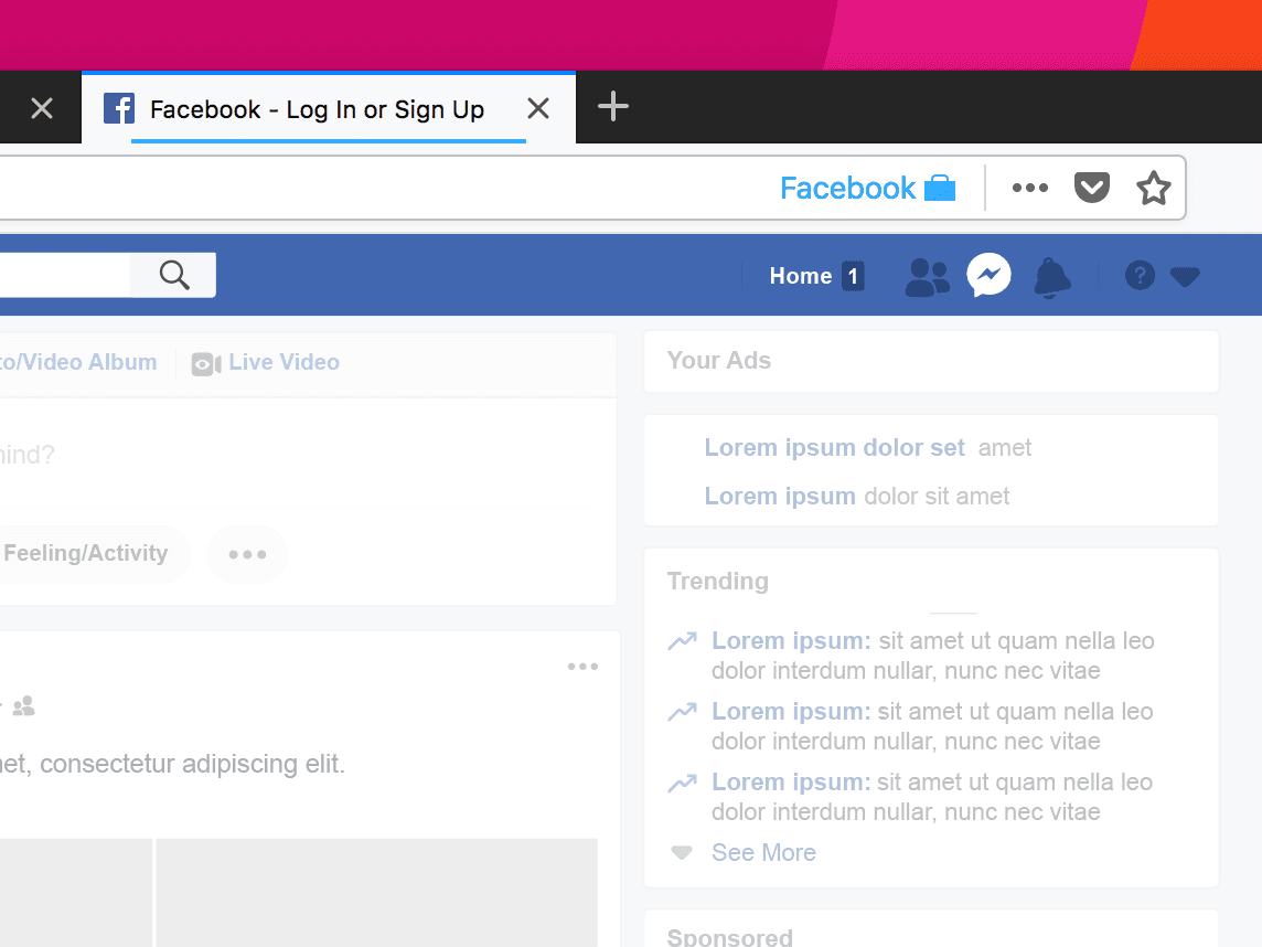  أداة حاوية الفيسبوك "Facebook Container Extension"