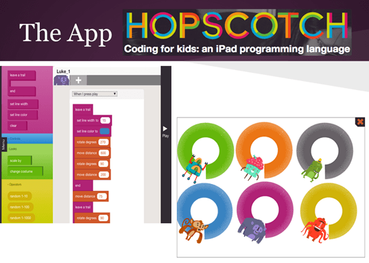 تطبيقات تعليم البرمجة للاطفال - تطبيق HOPESCOTCH