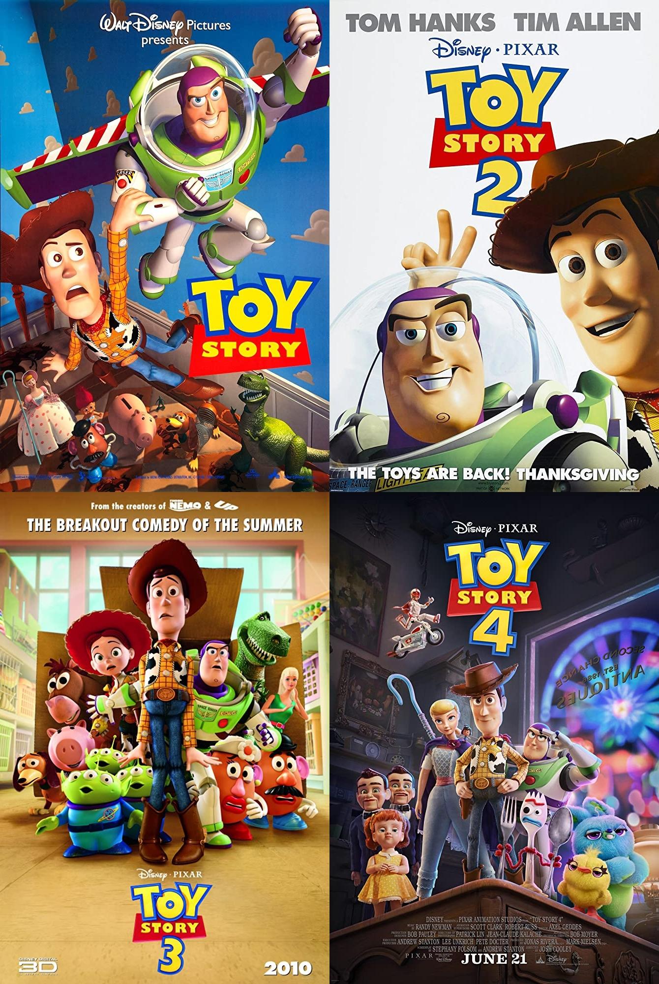 بوسترات أفلام Toy story