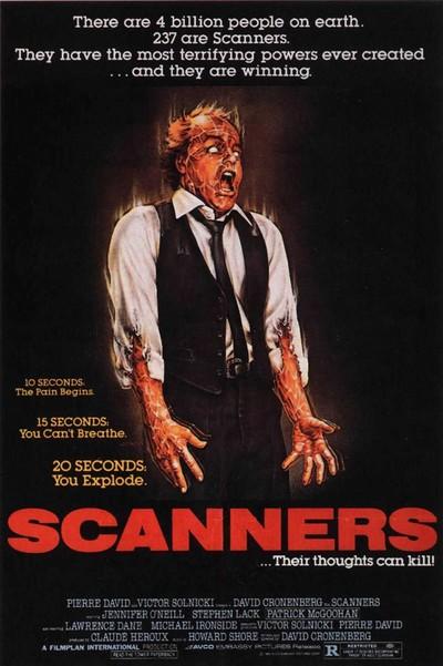 Scanners أفلام خيال علمي -