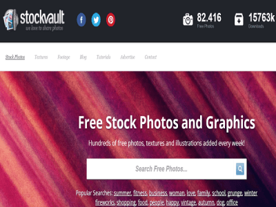 موقع Stock Vault - افضل مواقع تحميل الصور المجانية والفيديو