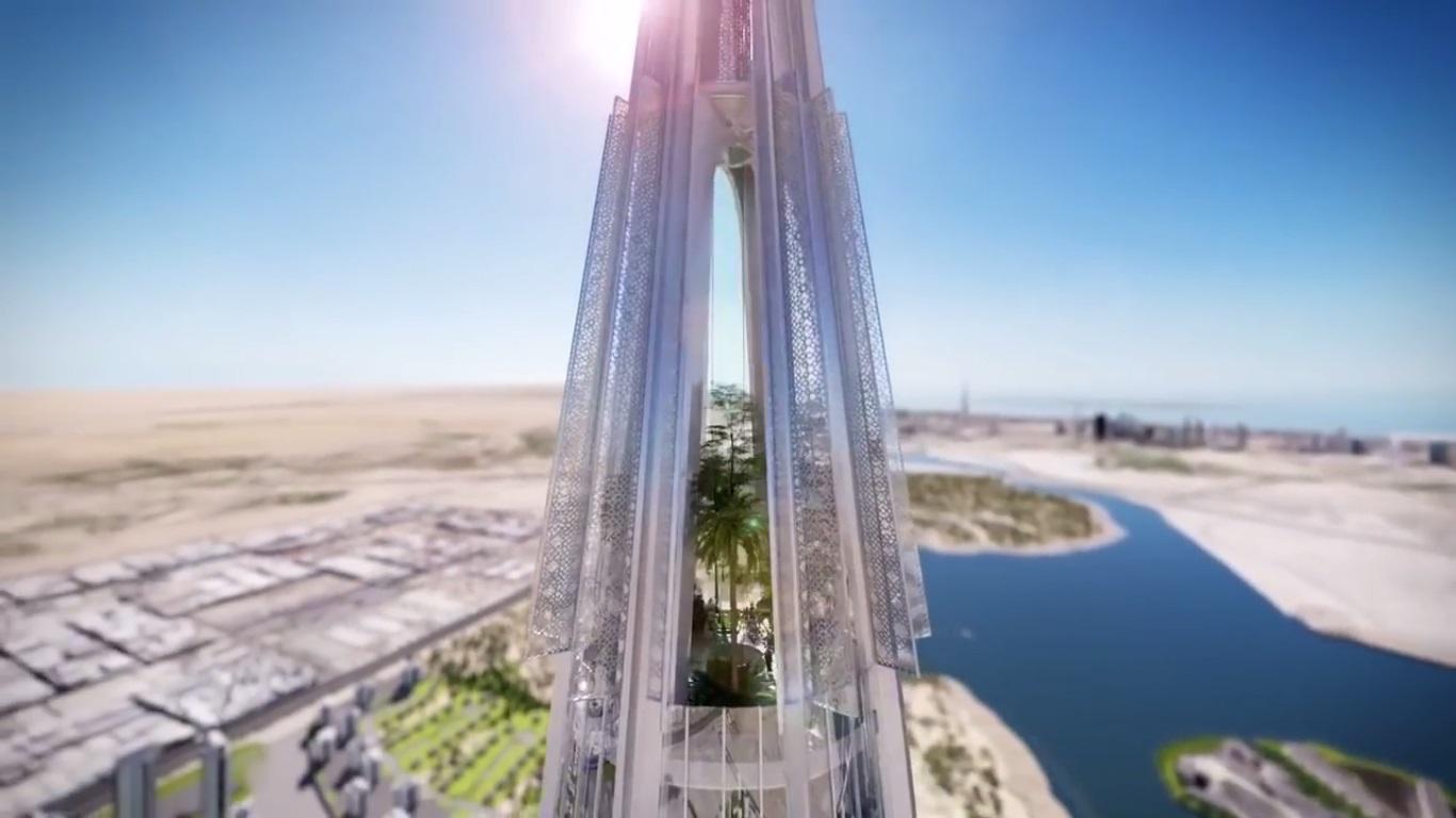 برج خور دبي - الإضافات الفنية