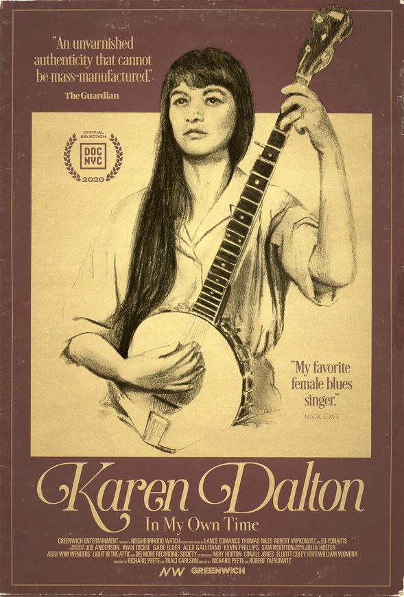 بوستر Karen Dalton: In My Own Time