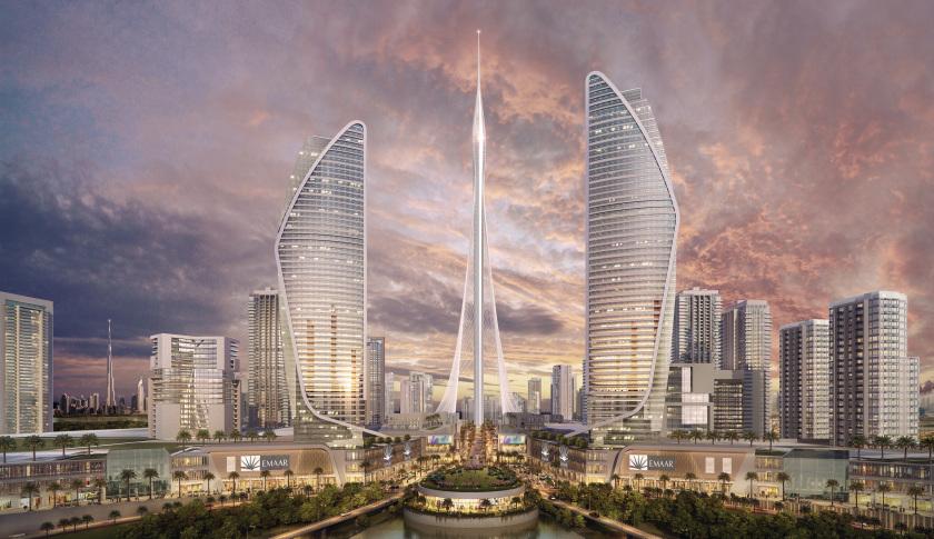 برج خور دبي - التصميم