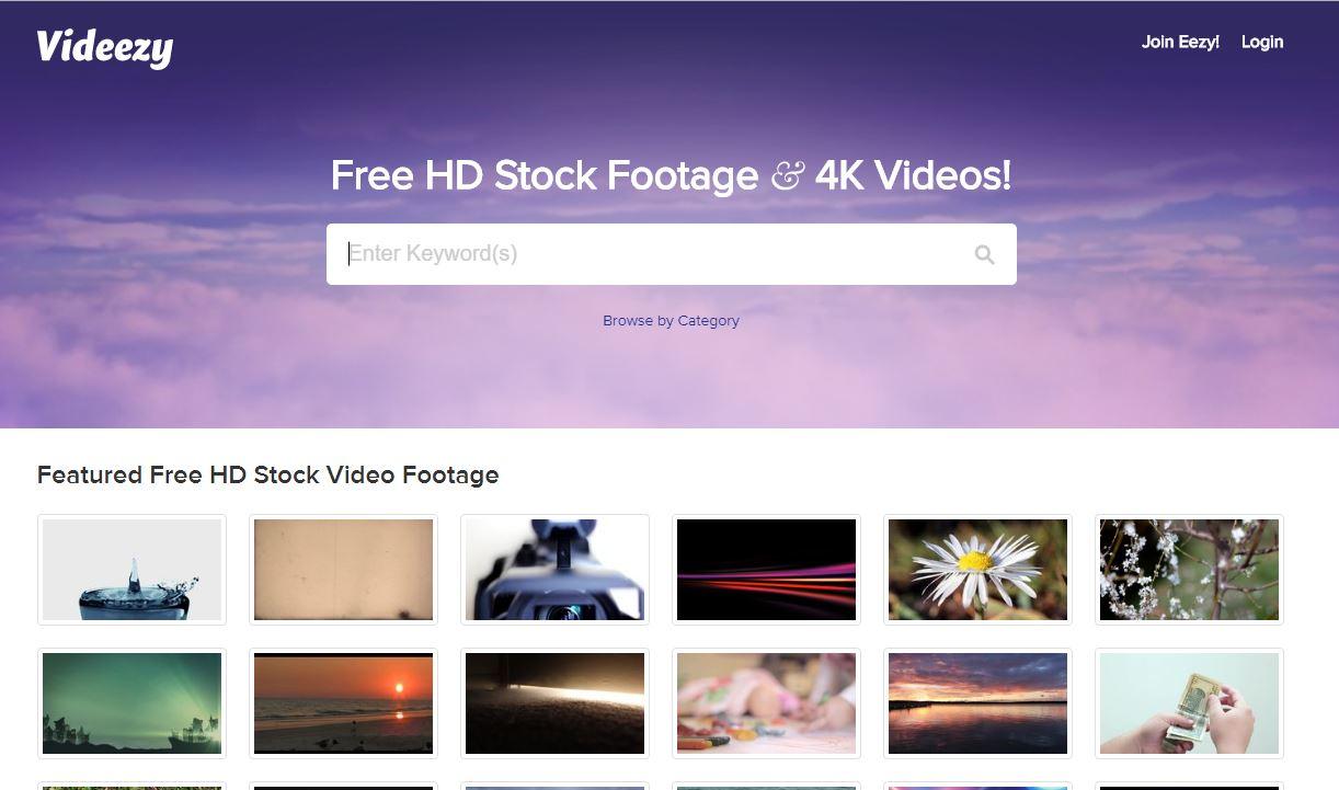 موقع Videezy - افضل مواقع تحميل الصور المجانية والفيديو
