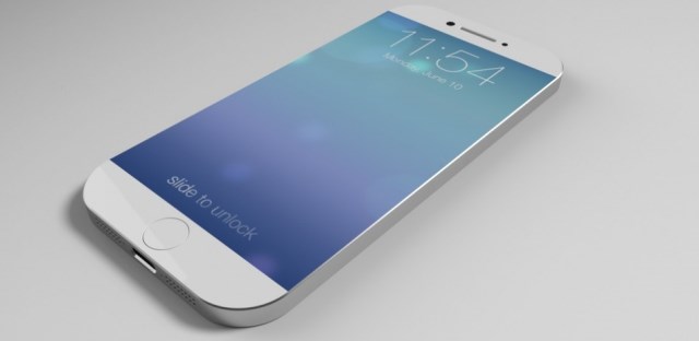 417448 awesome iphone 6 render with wraparound screen touch id surface as mor تصوّر جديد لـ iPhone 6 Air يُظهِر القالب النهائي لمنتجات Apple المستقبلية