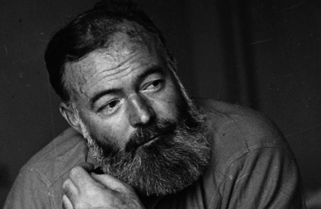 اشهر اعظم عشرة مجانين  Ernest+Hemingway