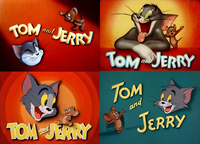 TomandJerryTitleCards بعض الحقائق والطرائف عن مسلسل توم وجيري أشهر ثنائي كرتوني