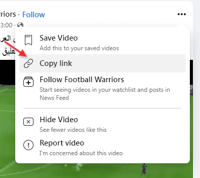 خطوات تحميل فيديو من فيسبوك عن طريق موقع fbdown.net3