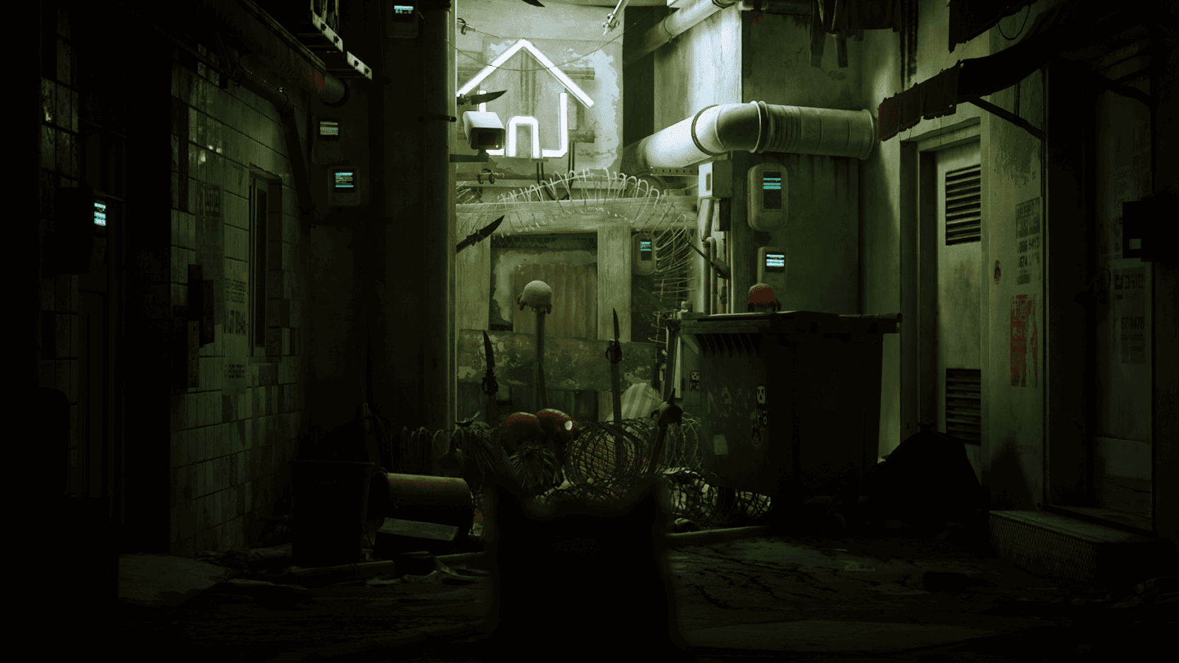 كائنات Zurks في لعبة Stray