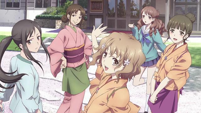 Hanasaku Iroha شخصيات نسائية في الأنمي