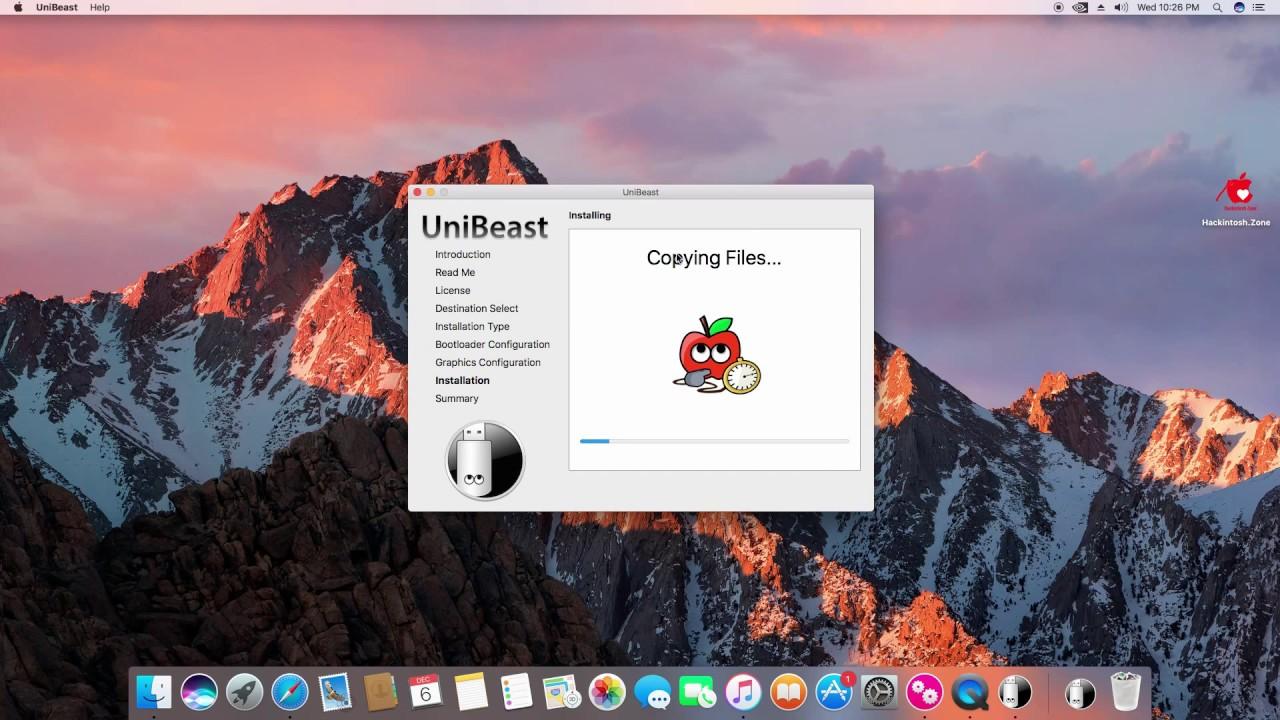 تثبيت Unibeast
