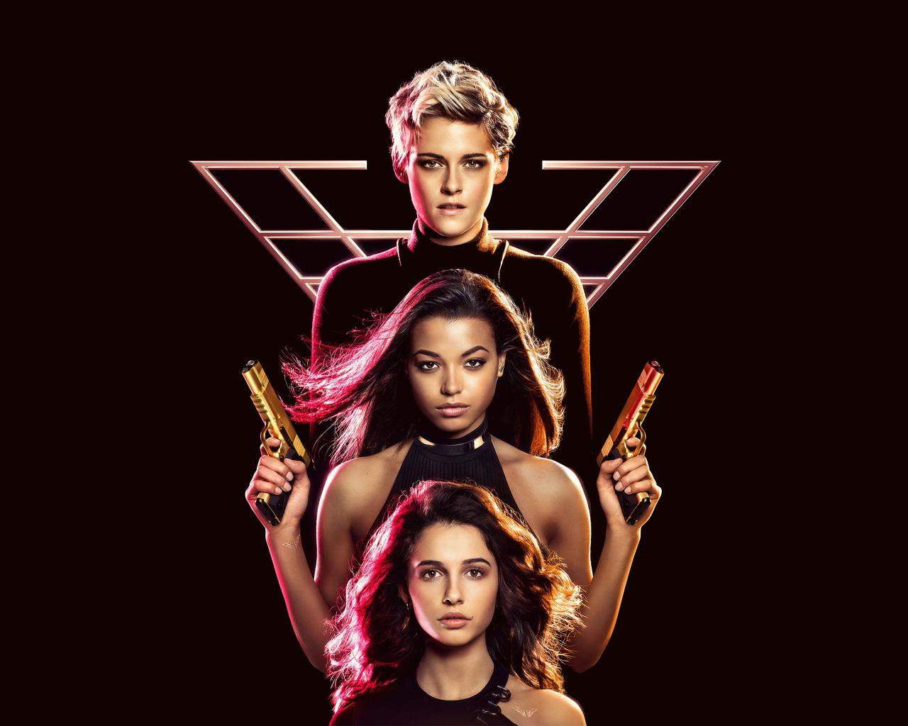 بوستر دعائي لفيلم Charlies Angels في عام 2019