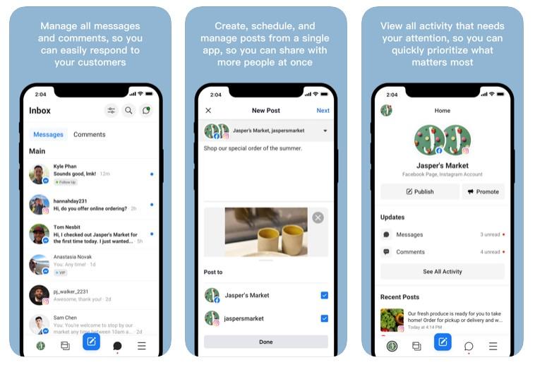 Facebook Business Suite