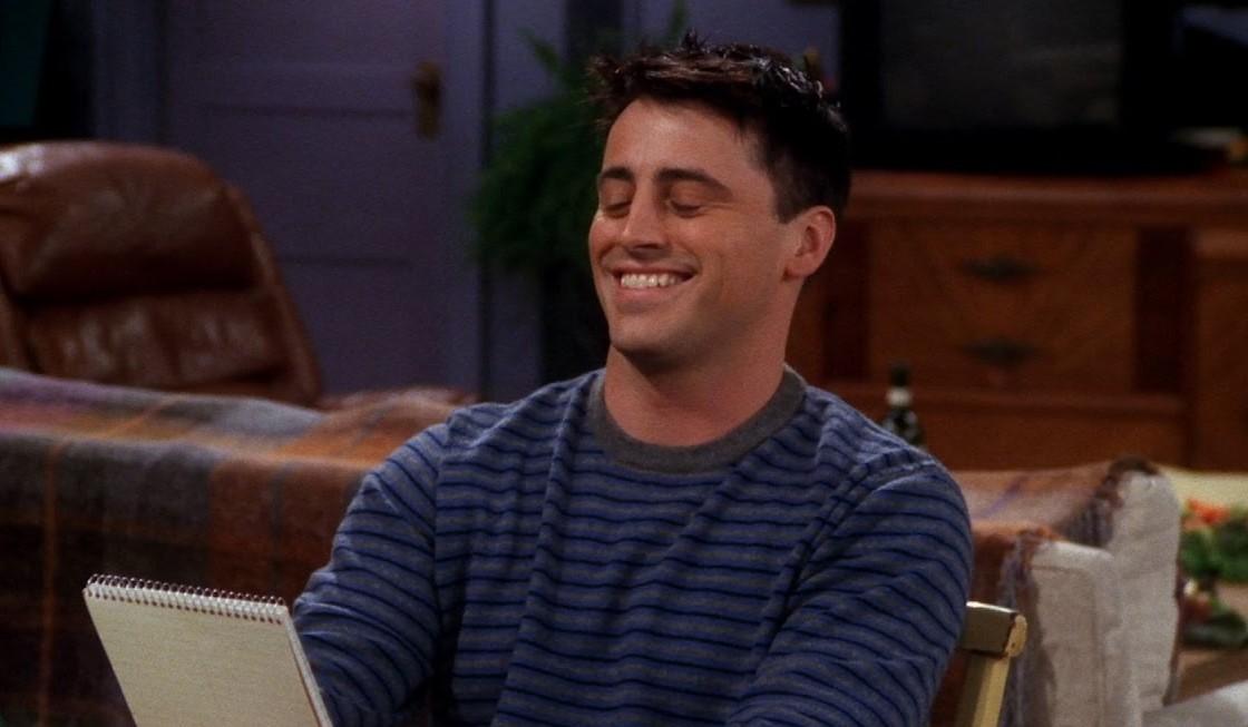 Joey Tribbiani acting stupid