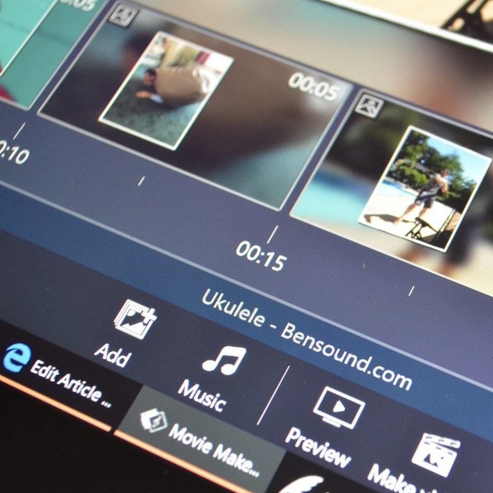 طريقة عمل فيديو بالصور والصوت