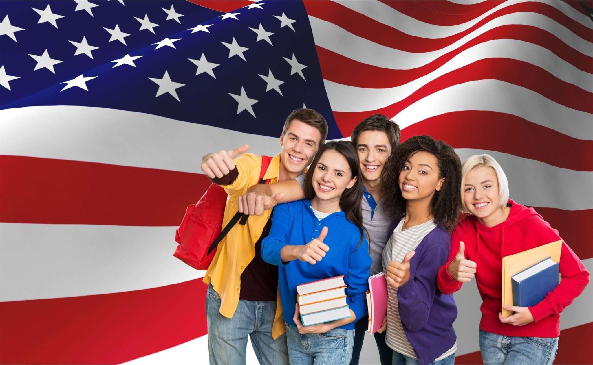 Английский язык пр. Молодежь США. Образование в Америке. Студенты США. Языковые школы в США.
