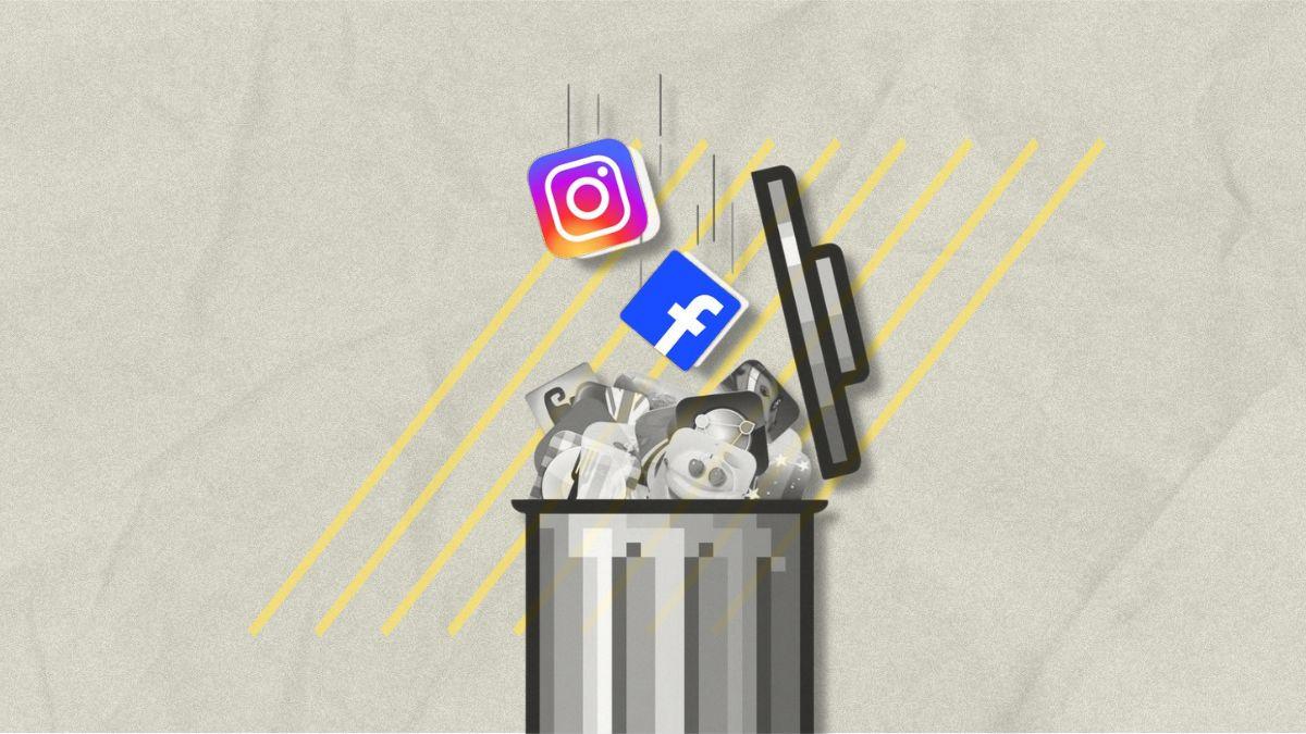 كيف تحذف حساباتك نهائيًا من الشبكات الاجتماعية كالفيس بوك، تيك توك وإنستجرام وغيرها