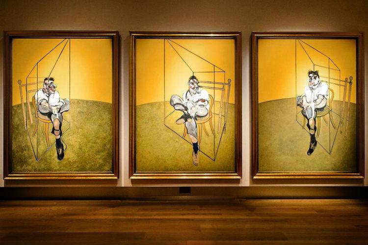 Three Studies of Lucian Freud