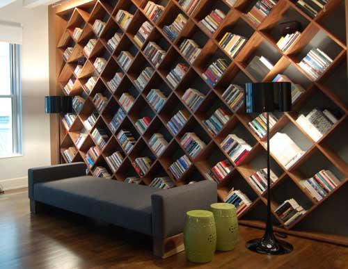 مكتبات بتصاميم غريبة 