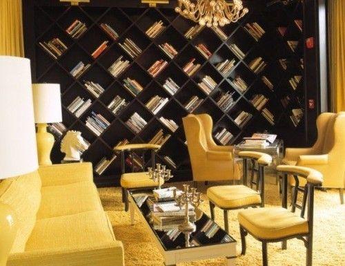مكتبات بتصاميم غريبة 