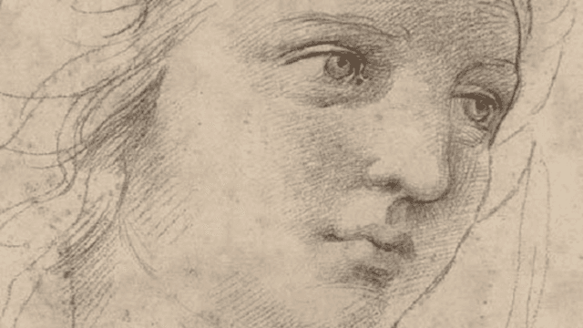 لوحة Head of a Muse. 