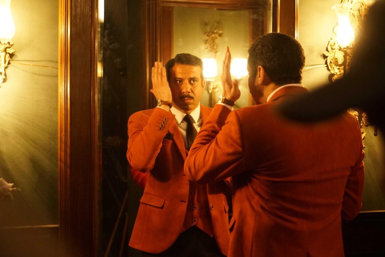 لقطة لمحمد فراج من مسلسل الغرفة 207