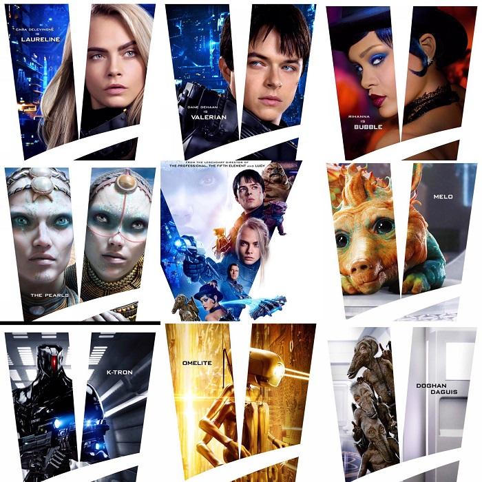 بوستر Valerian and the City of a Thousand Planets