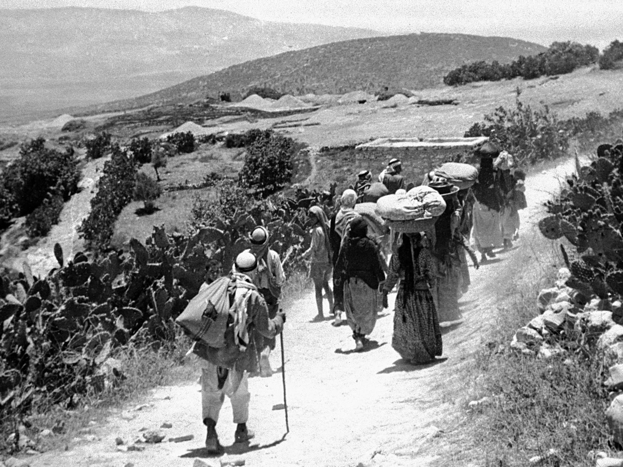 النكبة الفلسطينة