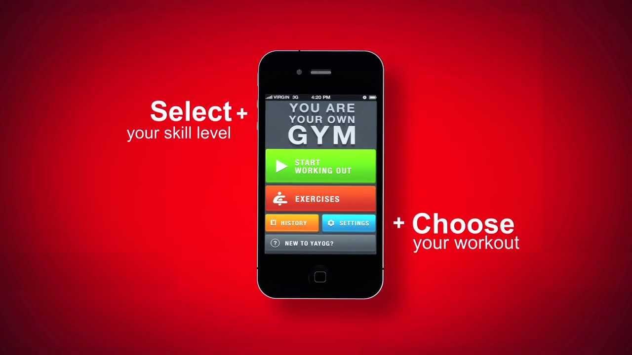 تطبيق You Are Your Own Gym
