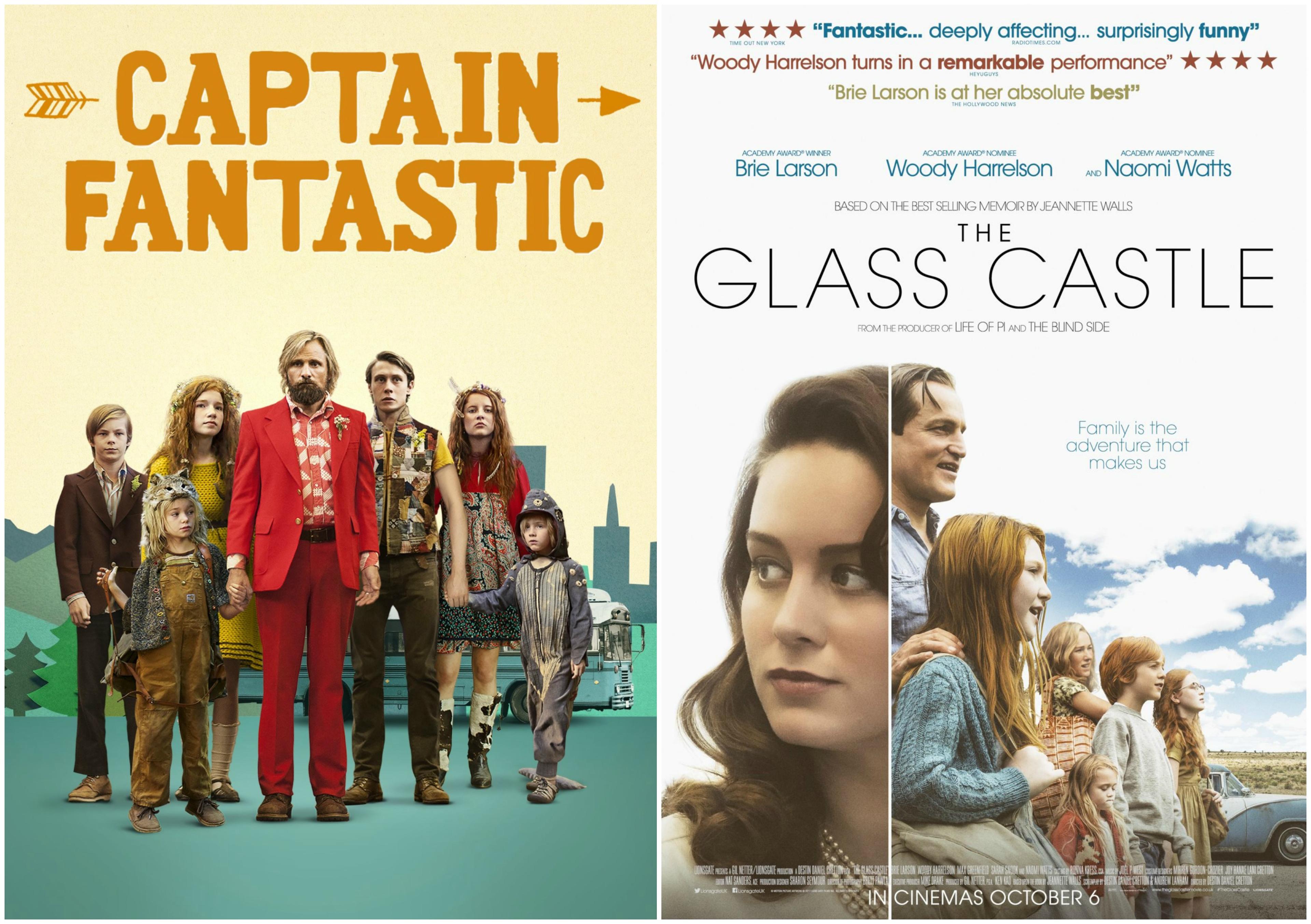 فيلم The Glass Castle وفيلم captain fantastic 