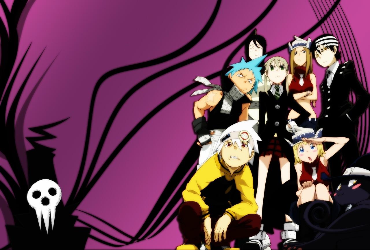 أنمي Soul Eater - سول وماكا وديث ذا كيد والموت