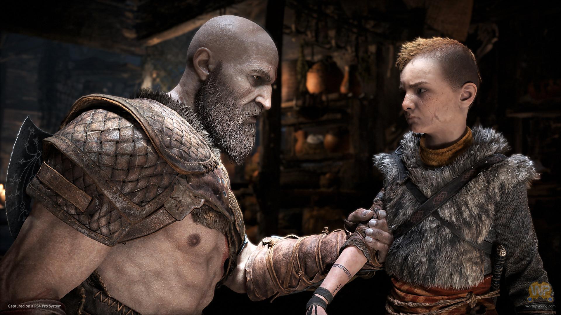 قصة لعبة God Of War 2018