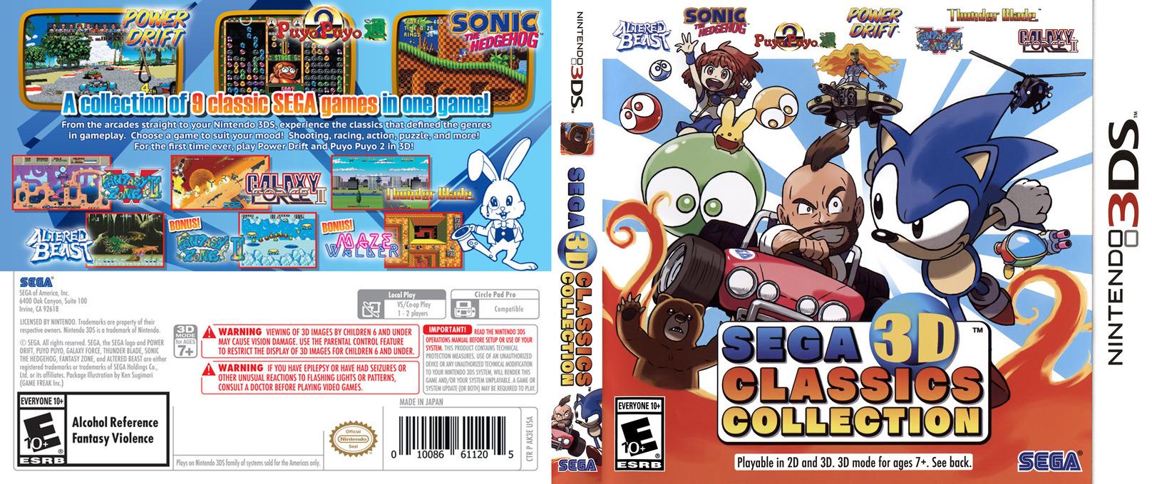 Sega 3D Classics Collection